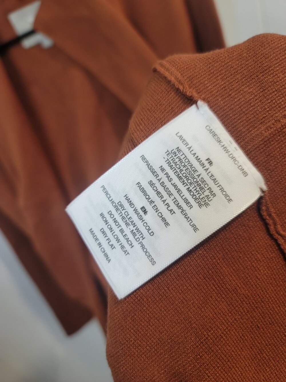 SOIA & KYO Benela Cardigan in Copper Size Large - Picture 6 of 8